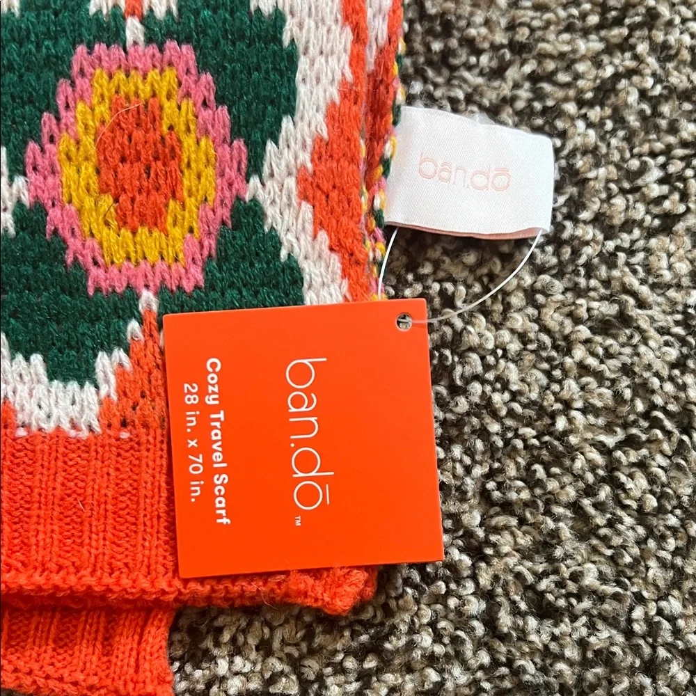 Ban.do Colorful Floral Knit Throw - Picture 3 of 5